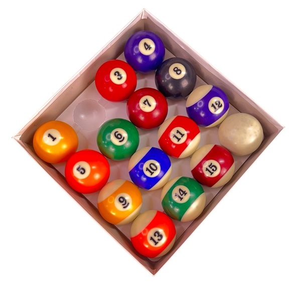 Billards Ball for a Pool Set (Missing #2) - Picture 3 of 3